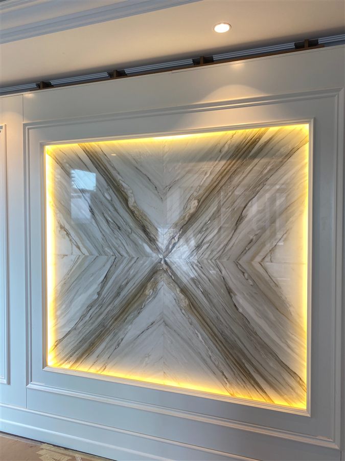 Calacatta & Carrara — Büyükyalı · Zeytinburnu, uygulama fotoğrafı 1